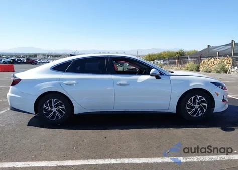 2021 Hyundai Sonata Blue из США, поврежденный, VIN KMHL24JJ8MA036133